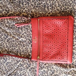 Kate spade red  cross body purse